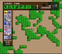 une photo d'Ã©cran de Sim City sur Nintendo Super Nes